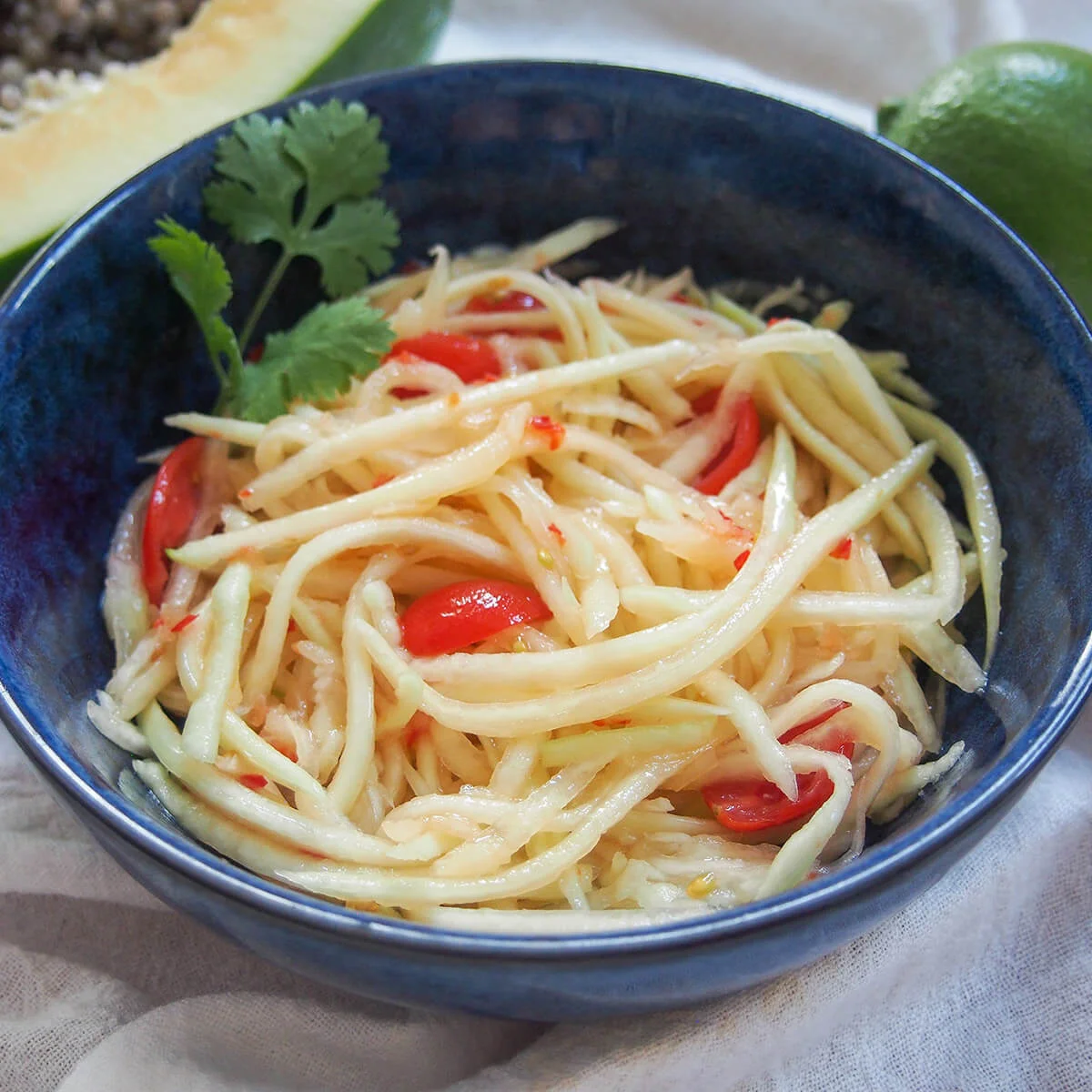 Lao green papaya salad