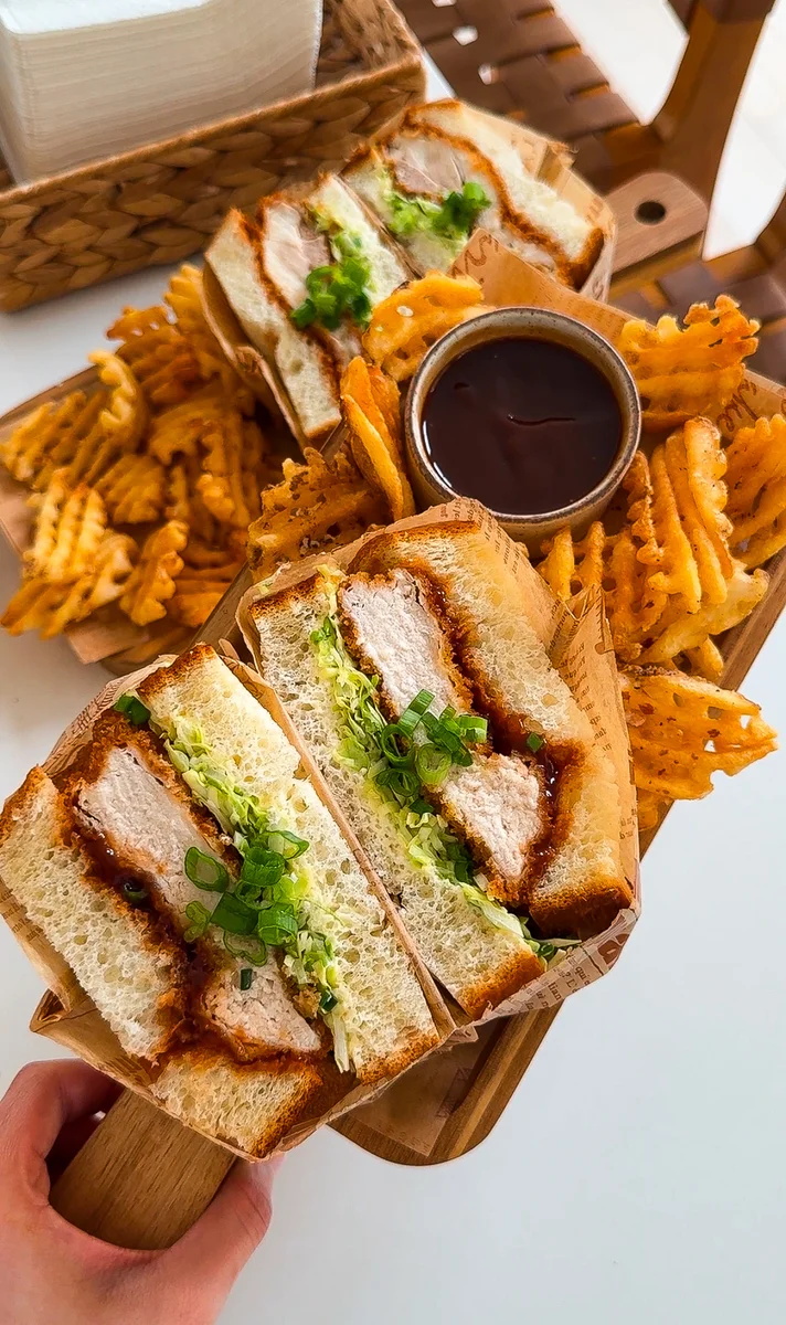 Chicken Katsu Sandwiches