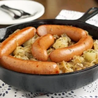 Polish Sausage and Sauerkraut