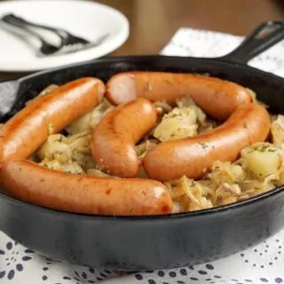 Salchicha Polaca con Chucrut