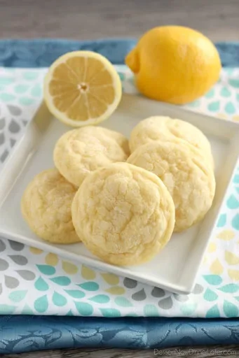 Soft Baked Lemon Cookies