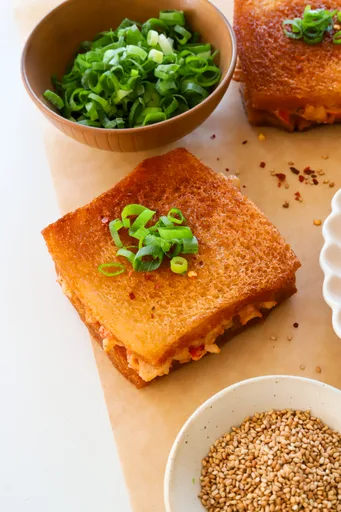 Crab Rangoon Toast