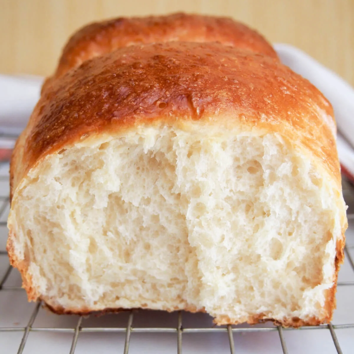 Pan de leche japonés
