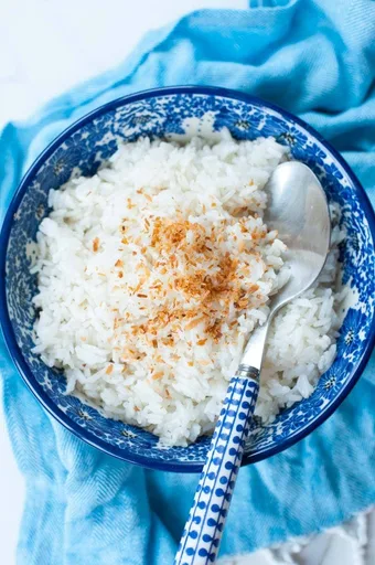 Receta de arroz con coco