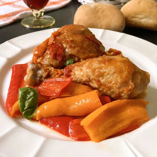 Pollo a la romana