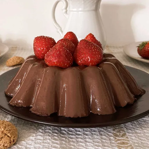 Budín de chocolate italiano