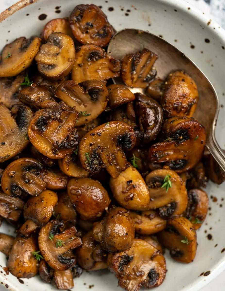 Sauteed Garlic butter Mushroom