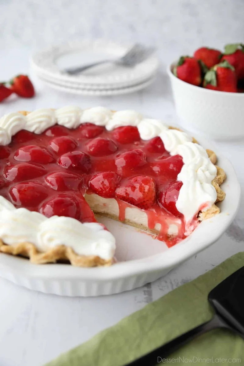 Strawberry Cream Pie