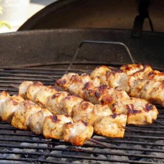 Shish Tawook (brochetas de pollo libanesas)