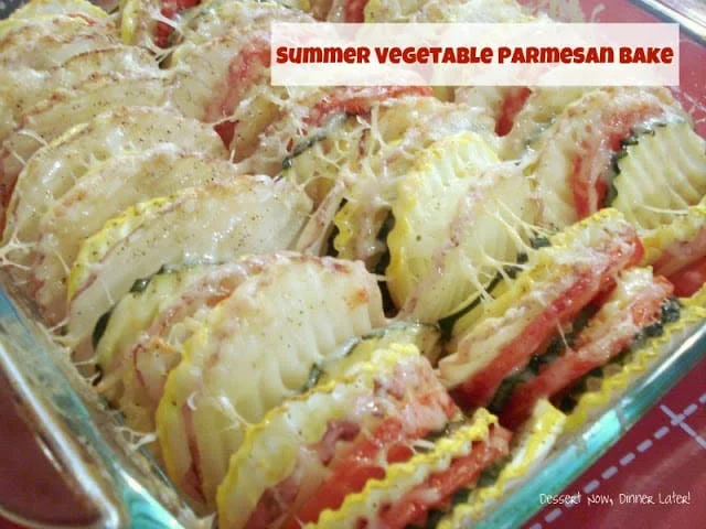 Summer Vegetable Parmesan Bake