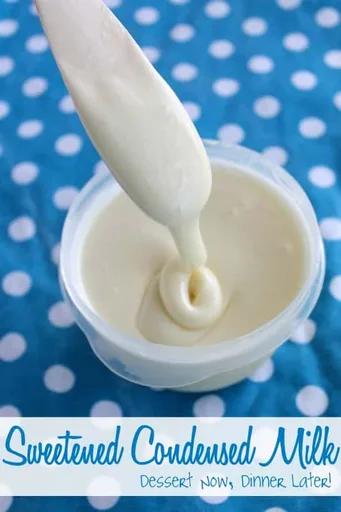 Leche condensada azucarada