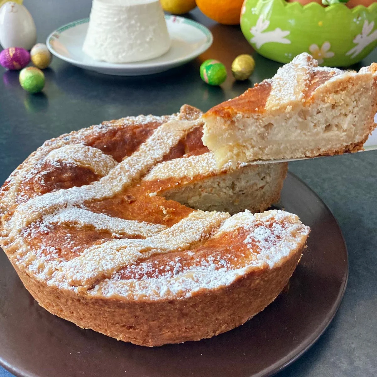 Pastiera Napoletana Recipe (Italian Easter Grain Pie with Ricotta)