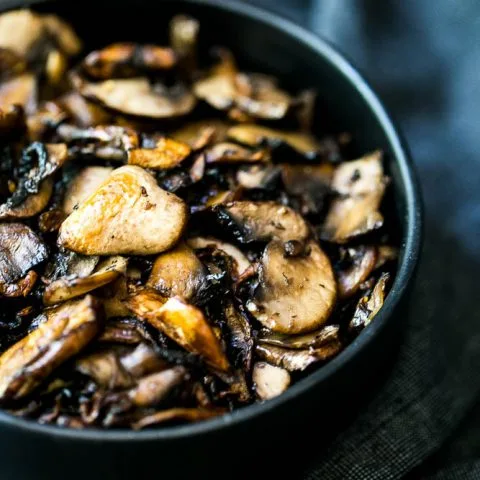 Receta de setas asadas