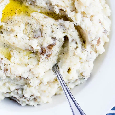 Purê de batatas na Instant Pot (sem escorrer)