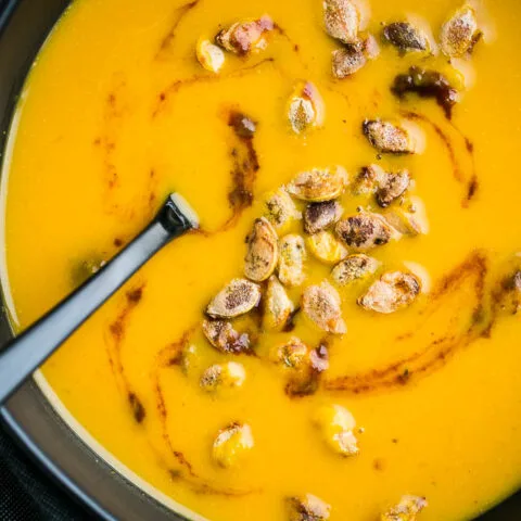 Crema de calabaza fácil