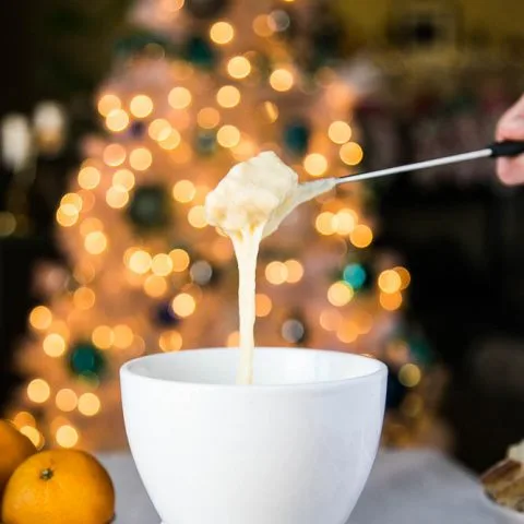 Receta de Fondue de Queso Fácil Sin Vino