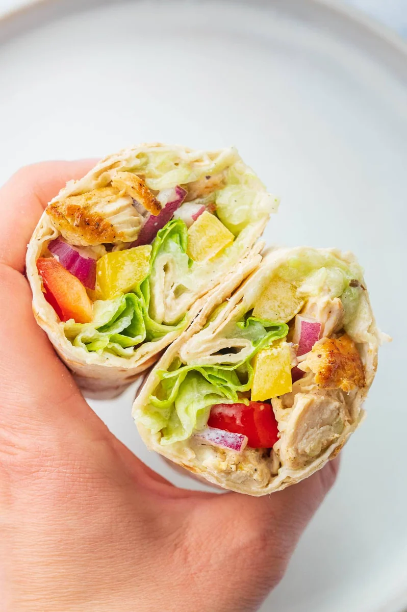 Greek Chicken Wrap