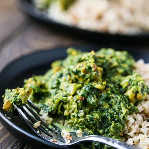 Saag Chicken Curry