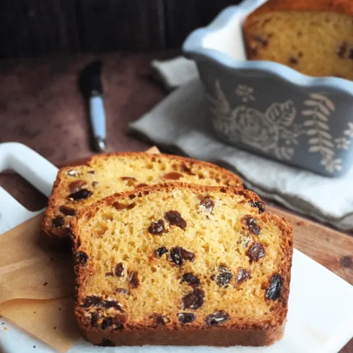 Raisin Sourdough Quick Bread