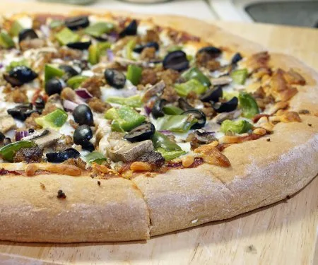 Bread Machine Whole Wheat Pizza Dough