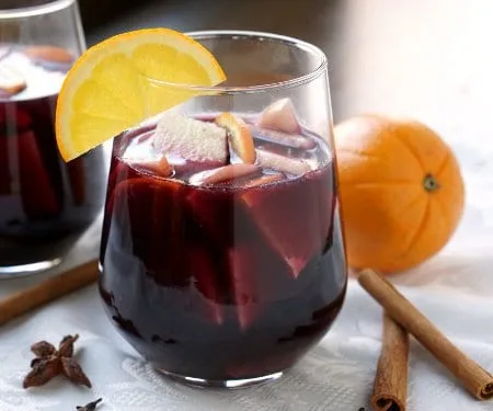Spiced Winter Sangria