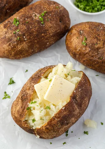 Air Fryer Baked Potatoes