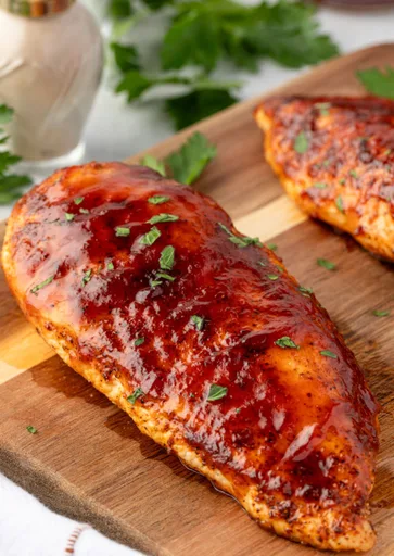 Pollo a la barbacoa en freidora de aire