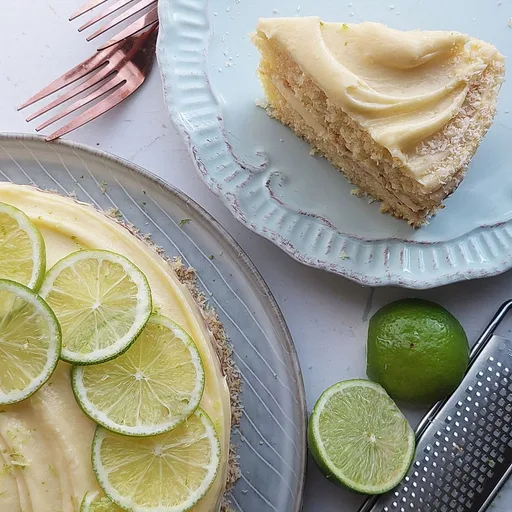 El mejor pastel de coco y limón, súper suave y esponjoso