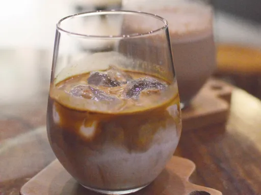 Iced Coffee with Chile de Arbol and Chocolate