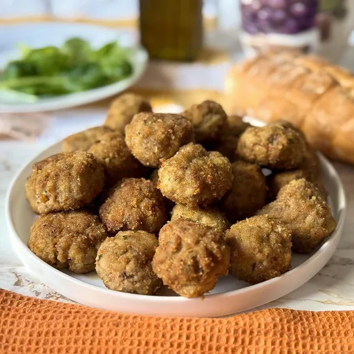 Italian Fried Meatballs (Polpette Fritte Recipe)