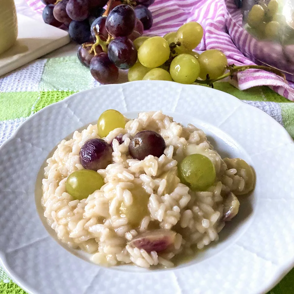 Grape Risotto Recipe (Risotto all'Uva)