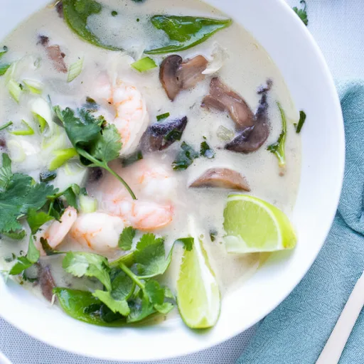 Tom Kha Shrimp (Coconut Shrimp Soup)
