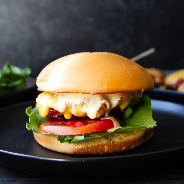 Receta de hamburguesa ahumada