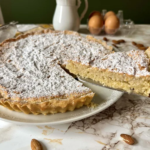 Crostata de almendra italiana