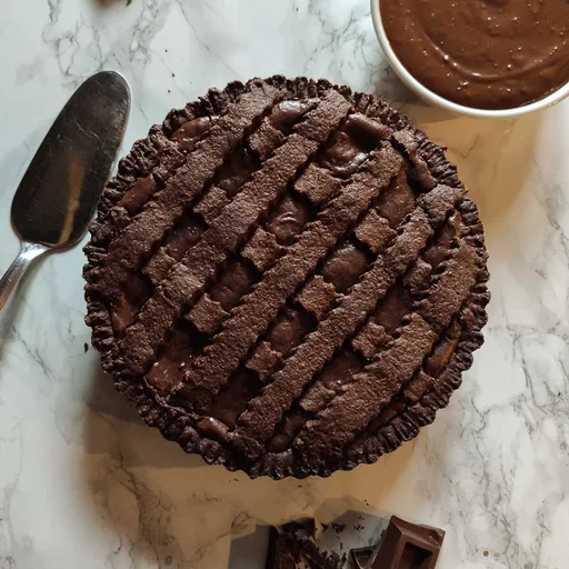 Tarta de chocolate italiana (Crostata al Cioccolato)