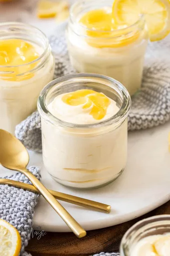 Mousse de crema de limón