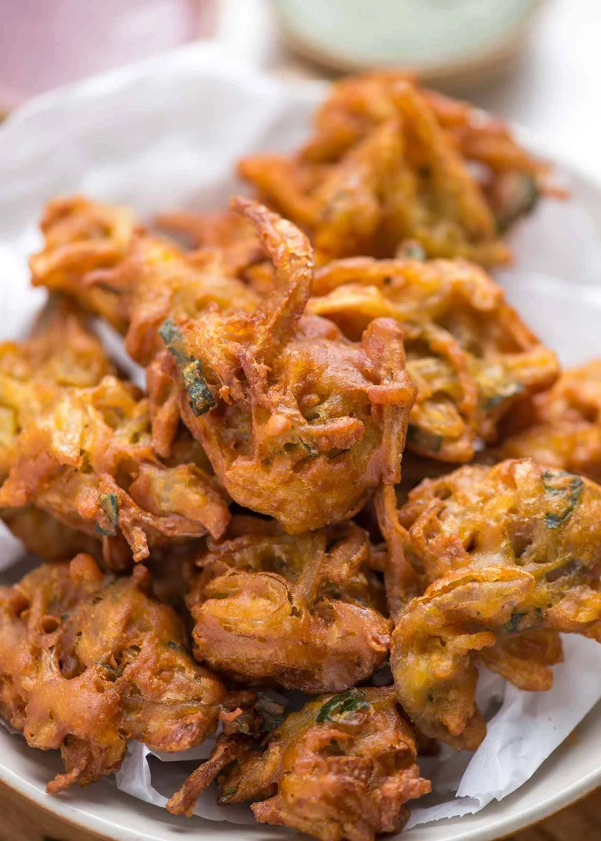 Crispy Onion Bhaji / Pakoda