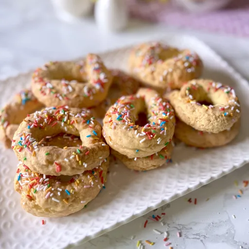 Taralli pascuales italianos (Galletas dulces tradicionales de Pascua)