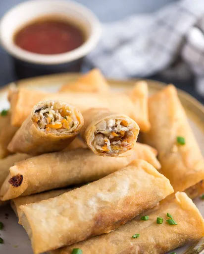 Rollitos de primavera crujientes