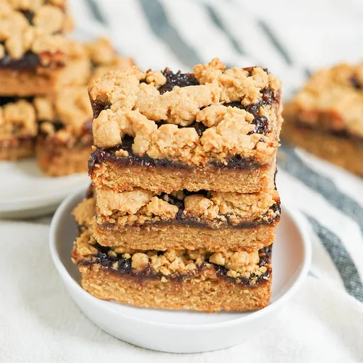 Peanut butter and jelly bars
