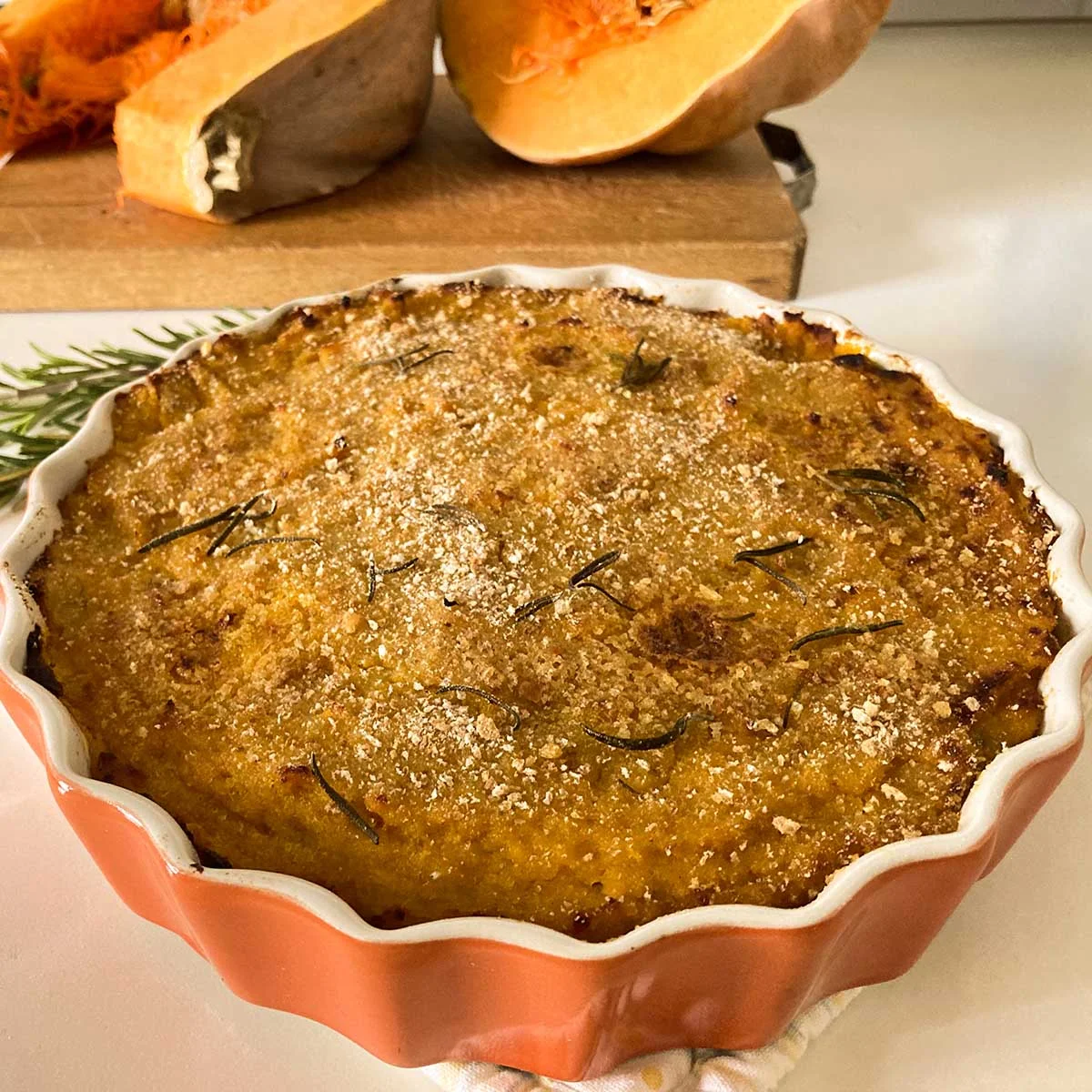 Sformato di Zucca (Italian Squash Casserole)