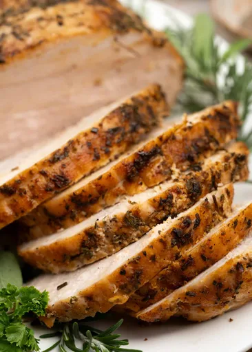 Asado de Pechuga de Pavo Deshuesada