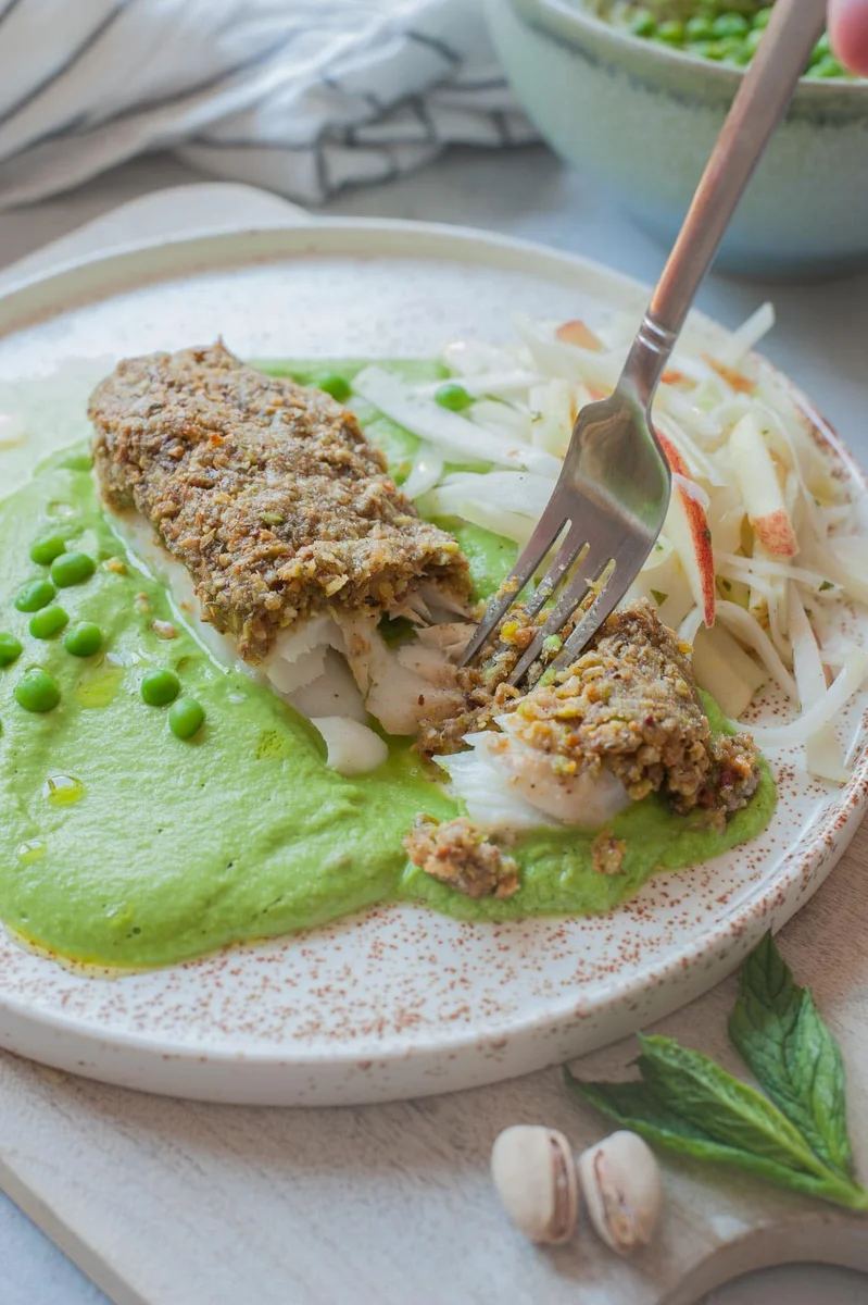 Pistachio Crusted Fish