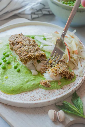Pistachio Crusted Fish