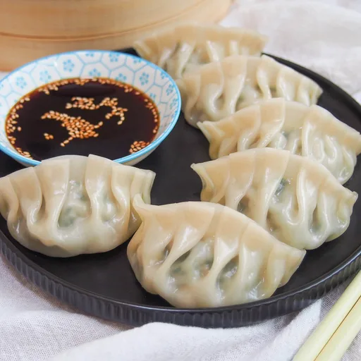 Empanadillas de cerdo y cebollino