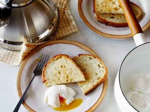 Huevos escalfados sin preocupaciones