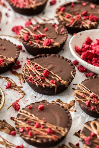 Minitartaletas de chocolate