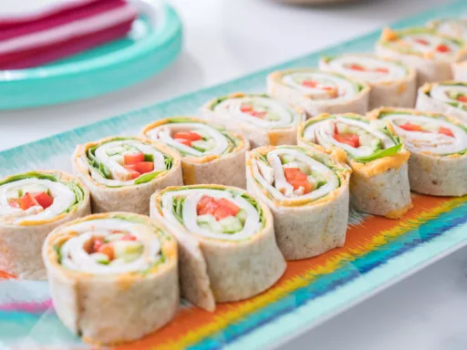 Wraps energéticos con hummus de patata dulce