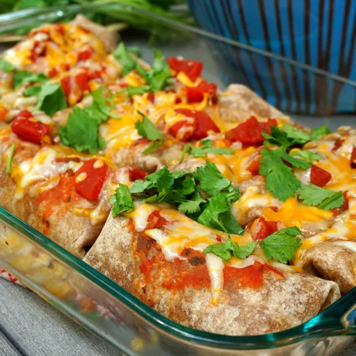 Feed-a-Crowd Healthy Beef and Bean Burritos