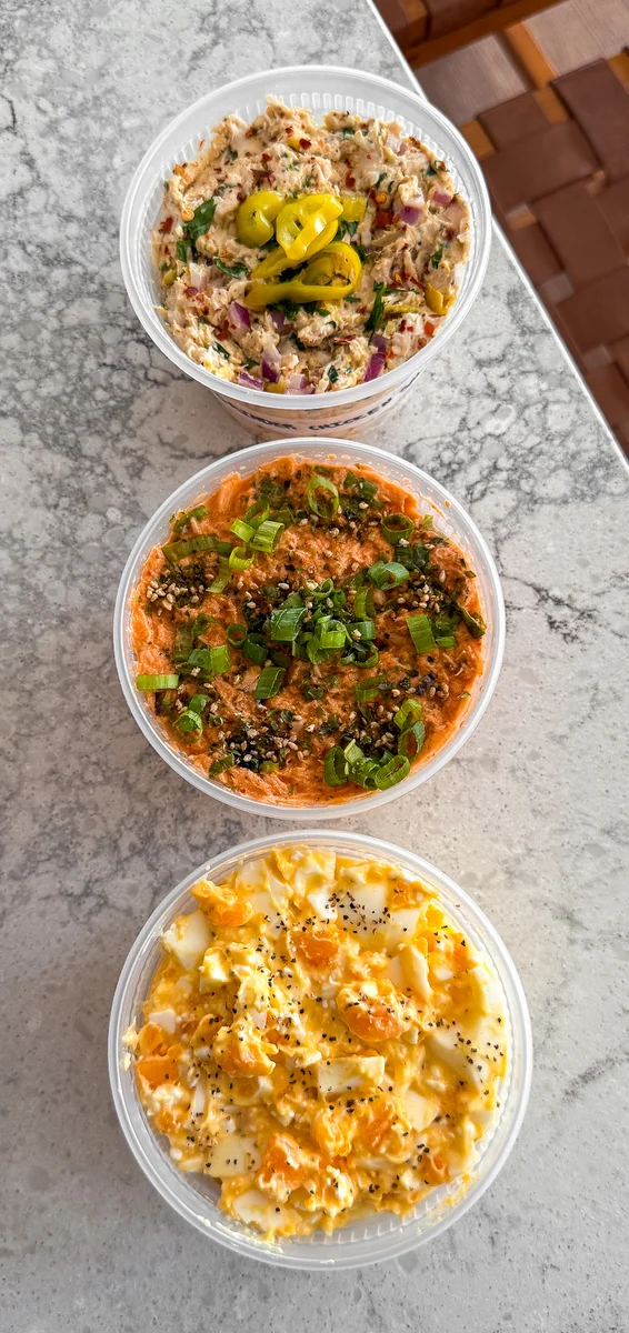 Salads – 3 Different Ways (Egg, Tuna, Chicken)
